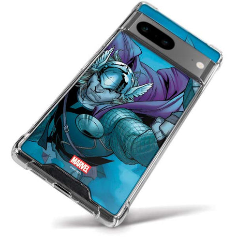 Marvel Thor Asgard on Ice Google Pixel 8 Clear Case